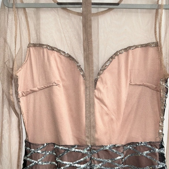 Fashion Nova sequence sheer dress - Picture 3 of 7